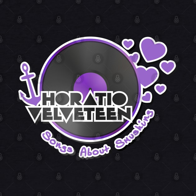 Horatio Velveteen's Greatest Hits - PURP RECORD by MortalMerch